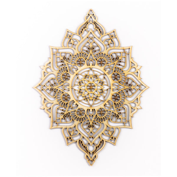 Homeroots Turquoise And Gold Solid Wood Geometric Shapes Wall Decor  Solid Wood 488411