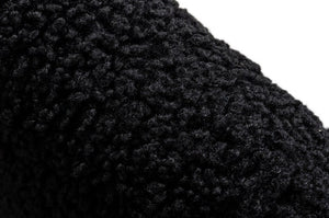 Homeroots Set Of Two 23" Black And Gold Solid Color Parsons Chair   488418