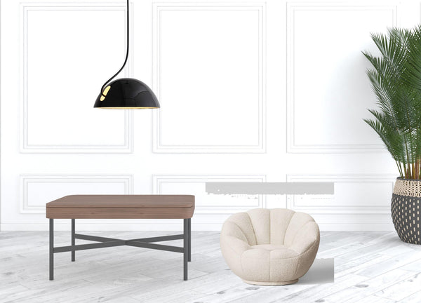 Homeroots 24" White Sherpa And Silver Clamshell Swivel Barrel Chair   488433