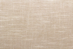 Homeroots 29" Natural Linen Solid Color Lounge Chair   488580