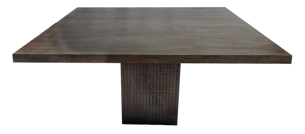 Homeroots 42" Brown Solid Wood Dining Table   488694
