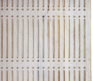 Homeroots 60" Ivory Square Solid Wood Pedestal Base Dining Table   488695