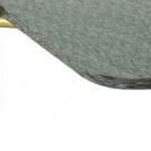 Homeroots 43" Gold And Clear Glass Square Coffee Table With Shelf   488720