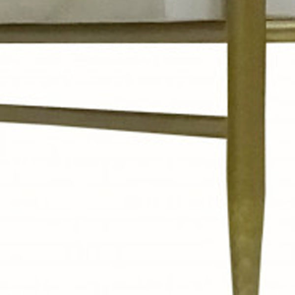 Homeroots 28" White Two Drawer Nightstand   488774