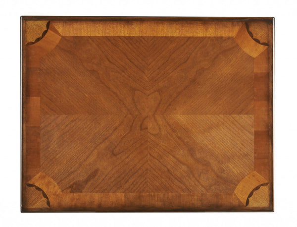 HomeRoots 25" Medium Brown End Table with Drawer - Rustic Charm, Versatile Design, and Durable Wood Construction 488909