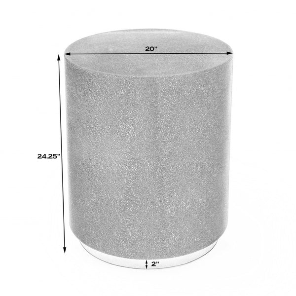 HomeRoots 24" Gold Industrial-Chic Rectangular End Table - Vintage Style, Durable MDF & Steel, Versatile Use 488926