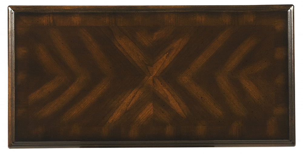 Homeroots 24" Wood Brown End Table With Shelf   488964