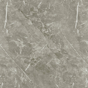 English Elm Hanover Grey Round Faux Marble Nesting Coffee Table Set with Gunmetal Frame, Space-Saving Chic Design B062P333397