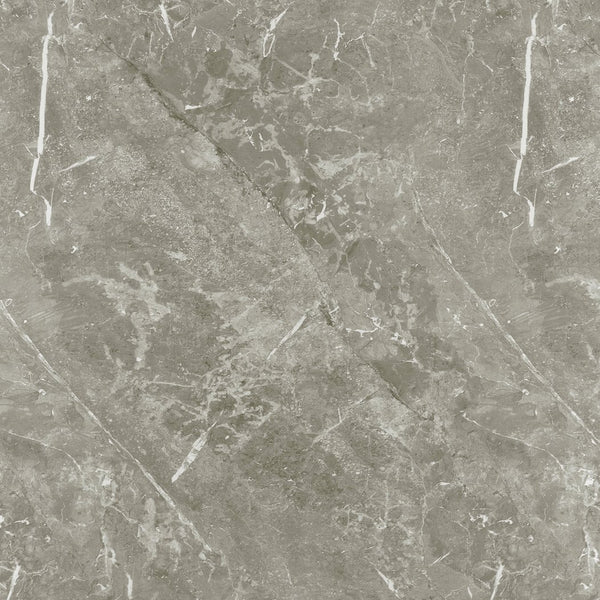 English Elm Hanover Grey Round Faux Marble Nesting Coffee Table Set with Gunmetal Frame, Space-Saving Chic Design B062P333397