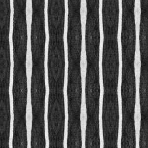 HomeRoots 2' X 5' Black And White Striped Vinyl Area Rug - UV Protected, Water-Resistant, Non-Slip Design! 489511