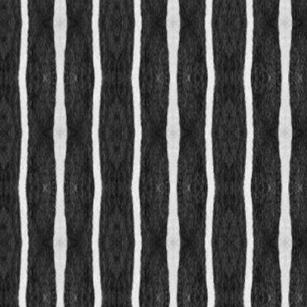 HomeRoots 2' X 5' Black And White Striped Vinyl Area Rug - UV Protected, Water-Resistant, Non-Slip Design! 489511