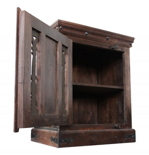 Homeroots 30" Brown Nightstand   489577