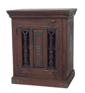 Homeroots 30" Brown Nightstand   489577