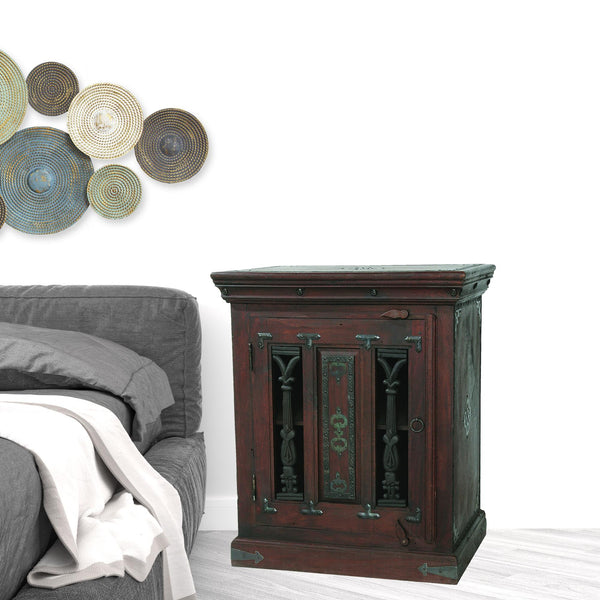 Homeroots 30" Brown Nightstand   489577