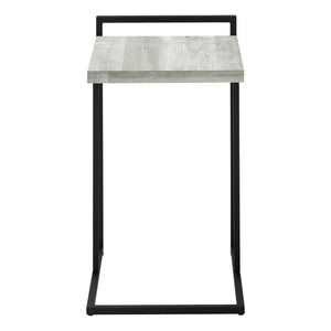 HomeRoots 27" Rustic Industrial Gray Reclaimed Wood and Metal End Table - Charming, Versatile Design for Any Room 489686