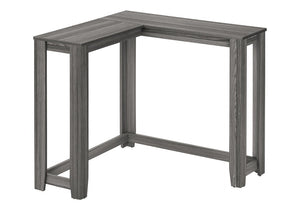 36 Inch Wood Corner Console Table Open Frame Entryway Accent for Hallway or Living Room