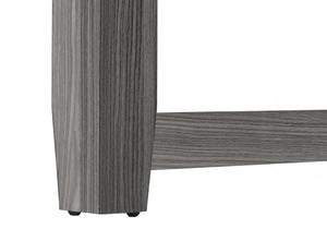 36 Inch Wood Corner Console Table Open Frame Entryway Accent for Hallway or Living Room