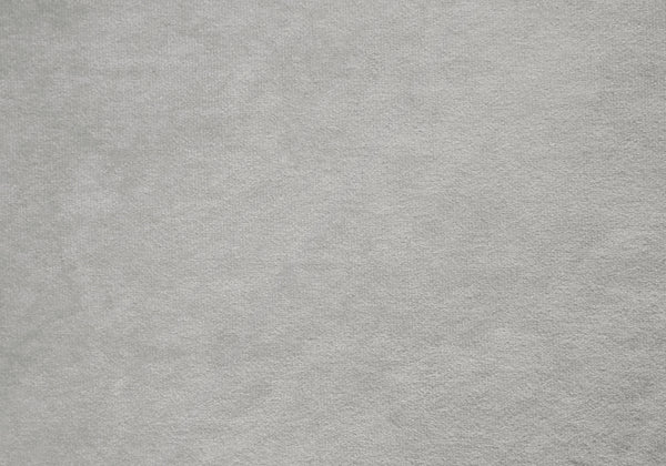 Homeroots 21" Light Gray Velvet Two Drawer Nightstand   489769