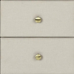 HomeRoots 21" Beige Wood Nightstand with Two Drawers - Stylish, Compact & Versatile Storage for Any Room 489770