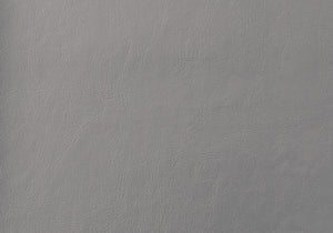 Homeroots 21" Gray Faux Leather Two Drawer Nightstand   489773