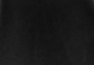 Homeroots 21" Black Faux Leather Two Drawer Nightstand   489774