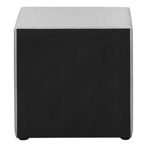 HomeRoots 21" Gray Wood Two Drawer Nightstand - Modern Storage Solution with Smooth-Glide Drawers & Style 489775