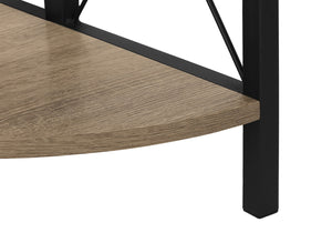 HomeRoots 59" Taupe Metal Corner Bookcase – Stylish, Durable Storage Solution for Home, Office & Living Space 489786