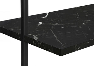 HomeRoots 72" Black Metal Five-Tier Bookcase - Stylish Industrial Design for Modern Spaces & Maximum Storage 489801