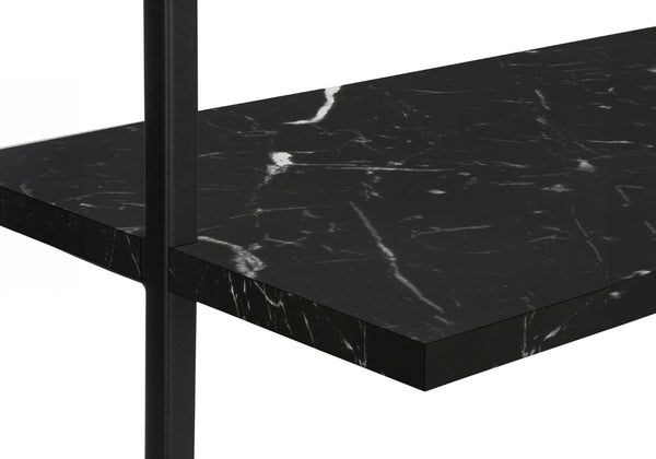 HomeRoots 72" Black Metal Five-Tier Bookcase - Stylish Industrial Design for Modern Spaces & Maximum Storage 489801