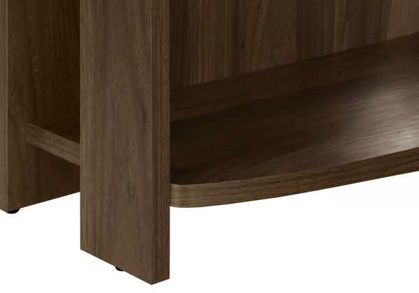 HomeRoots 47" Brown Wood Corner Computer Desk - Stylish L-Shaped Design for Efficient Home Office Workspaces 489890