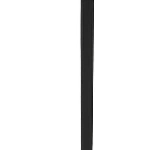 HomeRoots 47" Sleek Gray and Black Industrial Sled Computer Desk with Hidden Storage for Your Workspace Needs 489907