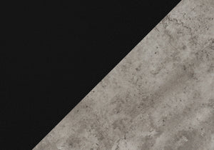 Homeroots 71" Black L Shape Computer Desk With Three Drawers   489935