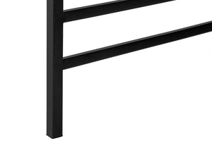 HomeRoots 40" Taupe and Black Metal Coffee Table – Modern Rectangular Centerpiece for Elegant Living Rooms 489942
