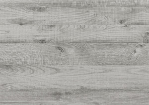 HomeRoots 40" Gray and Black Metal Coffee Table - Modern Eucalyptus-Inspired Design for Stylish Living Rooms 489943