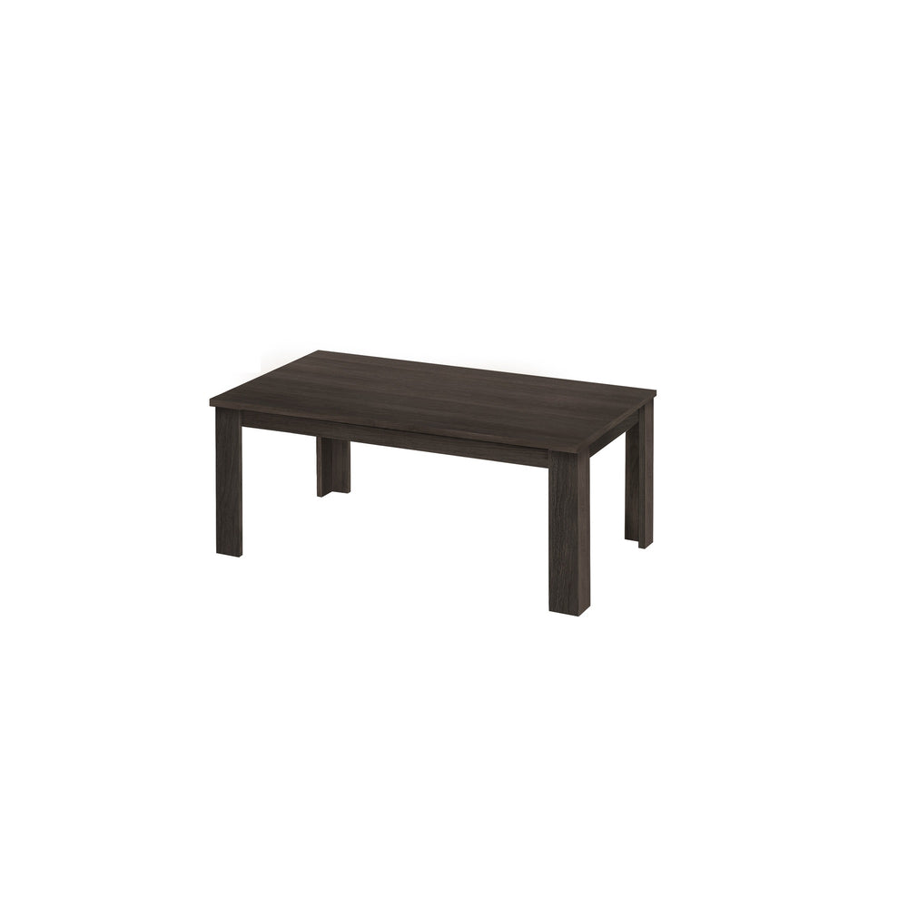 Homeroots Set Of Three 44" Oak Coffee Table   489963