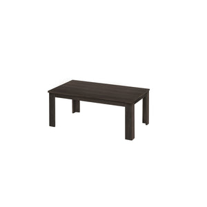 Homeroots Set Of Three 44" Oak Coffee Table   489963