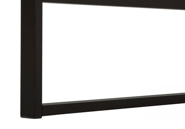 HomeRoots 49" Modern Gray and Black Computer Desk - Stylish, Durable, and Ergonomic for Home or Office Use 489982