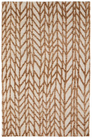 Feizy Rugs Colton Modern Geometric Low Pile Area Rug - Durable, Stain-resistant Design For Stylish Spaces Brown,Tan Polyester 8748a55fbrn000f00