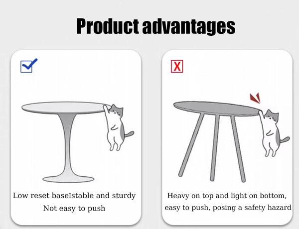 English Elm Black Modern Round Table with MDF Top and Steel Tulip Base — Sturdy 24" Dining/Coffee Table for Small Spaces W2641P212234