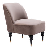 Bintulu Accent Chair Taupe 109983 Zuo Modern