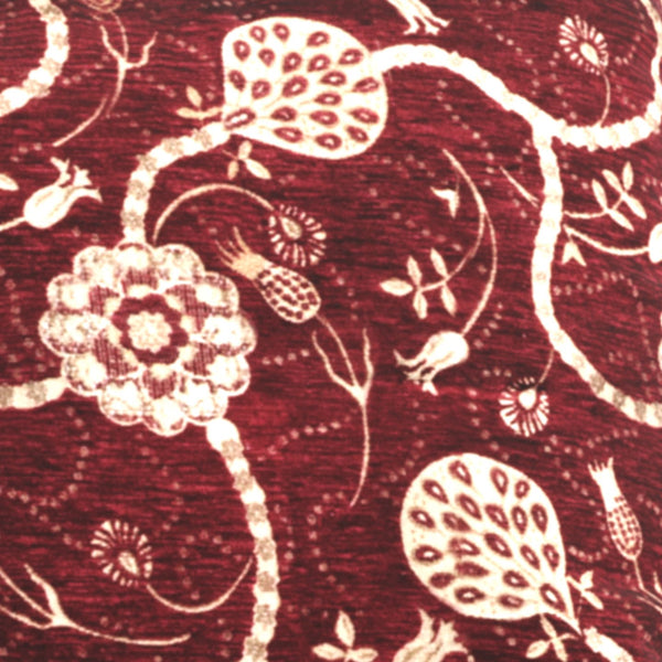 English Elm PrimeNest Timberline Convertible Upholstered Armchair with Storage & Sleeper, Chenille Comfort Seat Burgundy,Gold,Off White B030P286215