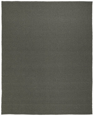 Feizy Rugs Tito Hand Woven Polypropylene Solid Rug - Stylish, Low-profile Design For High-traffic Spaces Green,Ivory Polypropylene Tto0826fgrn000e10