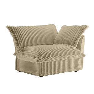 English Elm Koala Corduroy Sectional Sofa Deep Seat High Back Right Facing Living Room Piece W3041P272931