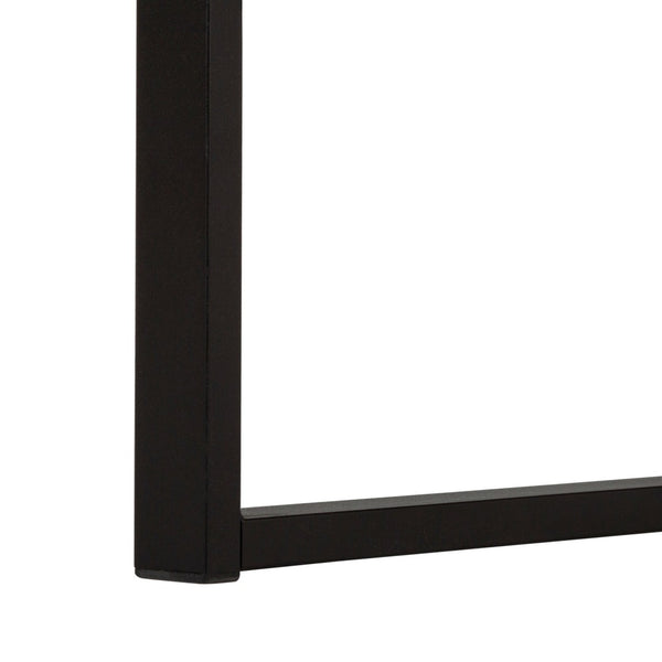 HomeRoots 71" Versatile L-Shaped Computer Desk with 3 Drawers, Brown Top & Black Metal Base for Home Office 490010