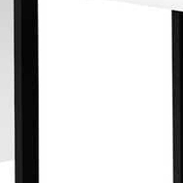 HomeRoots 71" Modern L-Shaped Computer Desk in White & Black with 3 Drawers for an Organized Workspace Upgrade 490011