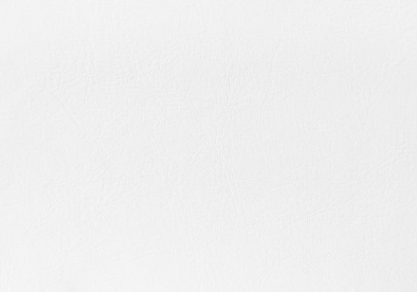 Homeroots White Faux Leather Arched Queen Headboard With Adjustable Height & Elegant Nail Head Trim Design   490189