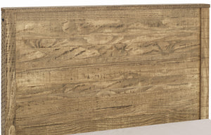 Homeroots Walnut Brown Solid Wood Twin Bed Frame Walnut Solid Wood 490289