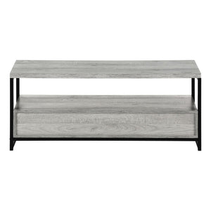 HomeRoots 47" Stylish Gray TV Stand - Modern Media Console with Enclosed Storage, Fits TVs Up to 43" 490361