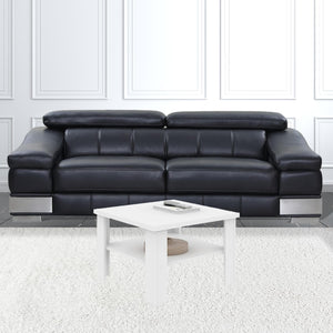 Homeroots 36" White End Table   490418