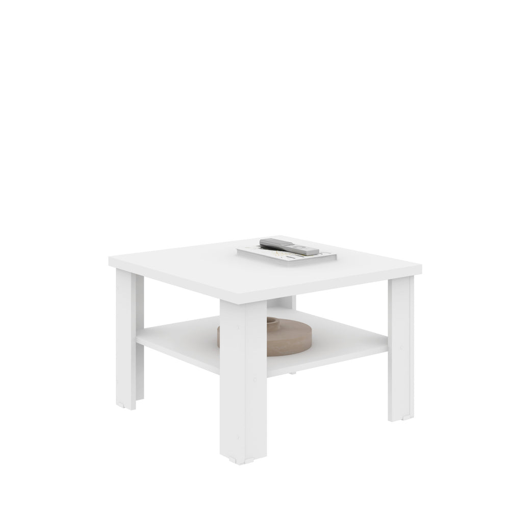 Homeroots 36" White End Table   490418